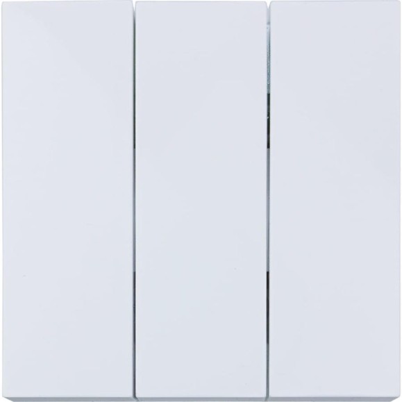 Выключатель Lezard ZIMA тройной белый безвинтовой зажим/клемма 704-0288-109QC