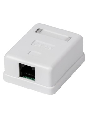 Компьютерная розетка Retic на 1 порт RJ-45 8p8c, cat. 5e, на плате 100 шт J-8P8C-C5E-1P-TWCS/100