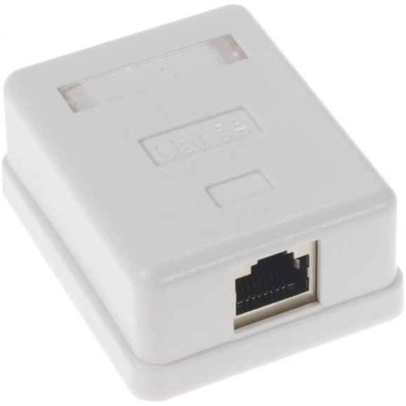 Экранированная компьютерная розетка Retic на 1 порт RJ-45, 8p8c, cat. 5e, на плате 100 шт J-8P8C-C5e-SH-1P-TWCS/100 Экранированная компьютерная розетка Retic на 1 порт RJ-45, 8p8c, cat. 5e, на плате 100 шт J-8P8C-C5e-SH-1P-TWCS/100