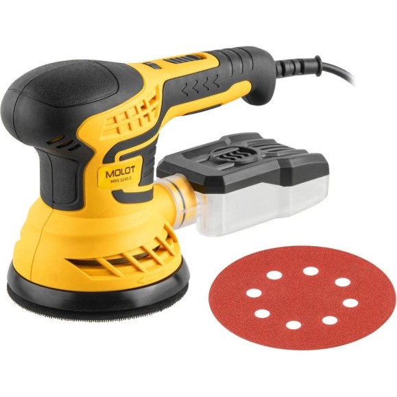 Эксцентриковая шлифмашина MOLOT MRS 1245 E 1335577 Эксцентриковая шлифмашина MOLOT MRS 1245 E 1335577