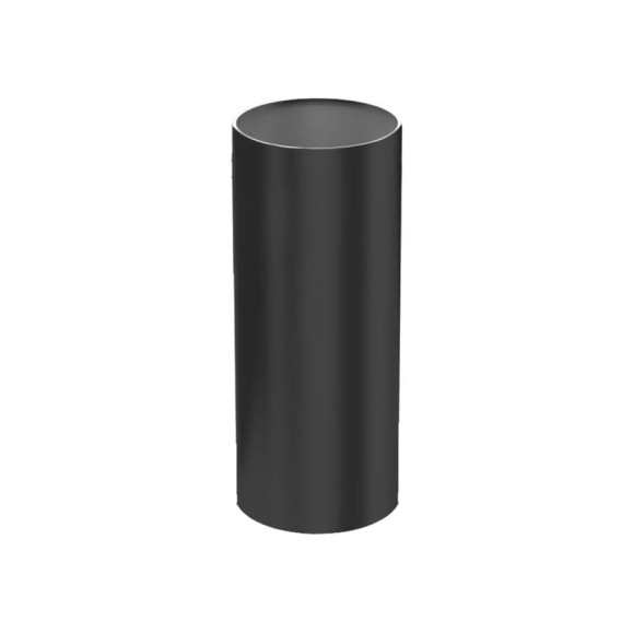Труба стартовая Металлик и Ко 115x1000, AISI 430, 2.00, RAL 9005, терм. о О0000113127