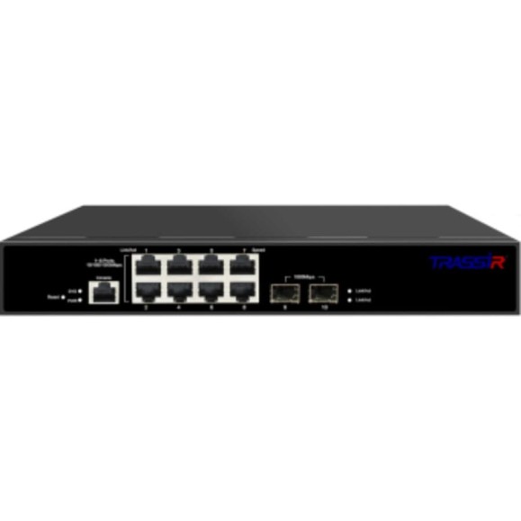 Коммутатор Trassir Ethernet, PoE TR-NS24102S-120-8PoE УТ-00057596 Коммутатор Trassir Ethernet, PoE TR-NS24102S-120-8PoE УТ-00057596