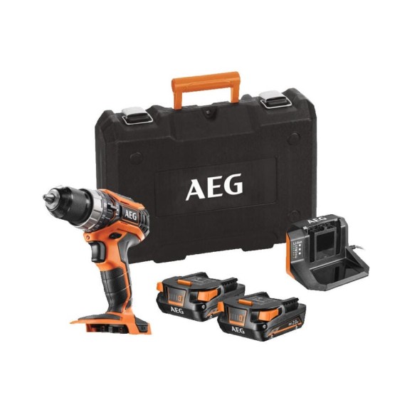 Аккумуляторная дрель-шуруповерт AEG Compact BSB18C2 LI-202C 4935459722 Аккумуляторная дрель-шуруповерт AEG Compact BSB18C2 LI-202C 4935459722