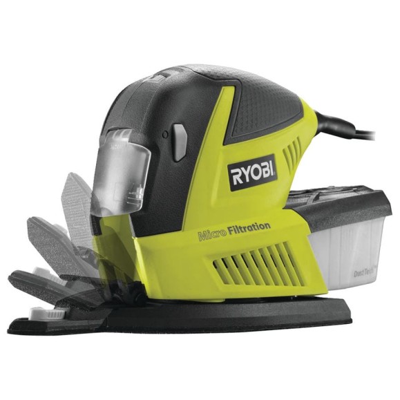Универсальная шлифмашина Ryobi + 30 шлифлистов RMS180-SA30 5133002910 Универсальная шлифмашина Ryobi + 30 шлифлистов RMS180-SA30 5133002910