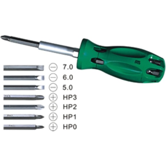 Отвертка + биты WYNNS 8предметов W2089А/ Tools 00000025517