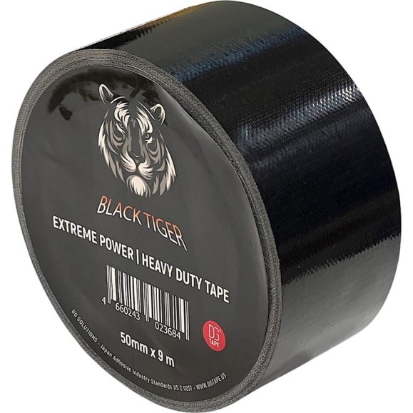 Клейкая лента DGTAPE TIGER BLACK Extreme Power - Гаффа тейп 50мм/9м - Черный EXT50/9/B Клейкая лента DGTAPE TIGER BLACK Extreme Power - Гаффа тейп 50мм/9м - Черный EXT50/9/B