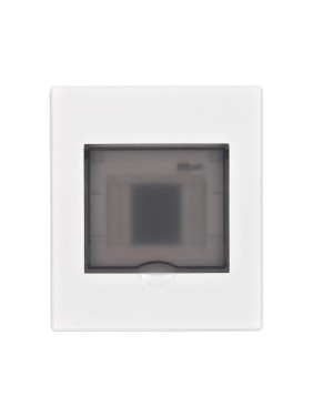 Корпус Dekraft пластиковый, навесной прозр. дв. 1 ряд 4 мод. IP41 ЩРН-П 31060DEK