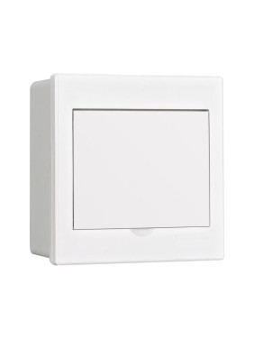 Корпус Dekraft пластиковый, навесной бел. дв. 1 ряд 6 мод. IP41 ЩРН-П 31085DEK