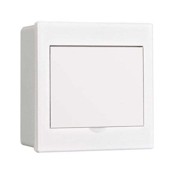 Корпус Dekraft пластиковый, навесной бел. дв. 1 ряд 6 мод. IP41 ЩРН-П 31085DEK