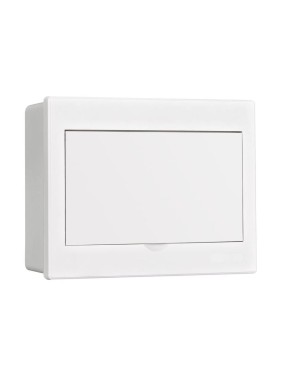 Корпус Dekraft пластиковый, навесной бел. дв. 1 ряд 9 мод. IP41 ЩРН-П 31086DEK
