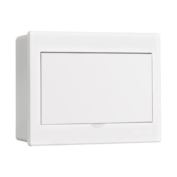 Корпус Dekraft пластиковый, навесной бел. дв. 1 ряд 9 мод. IP41 ЩРН-П 31086DEK