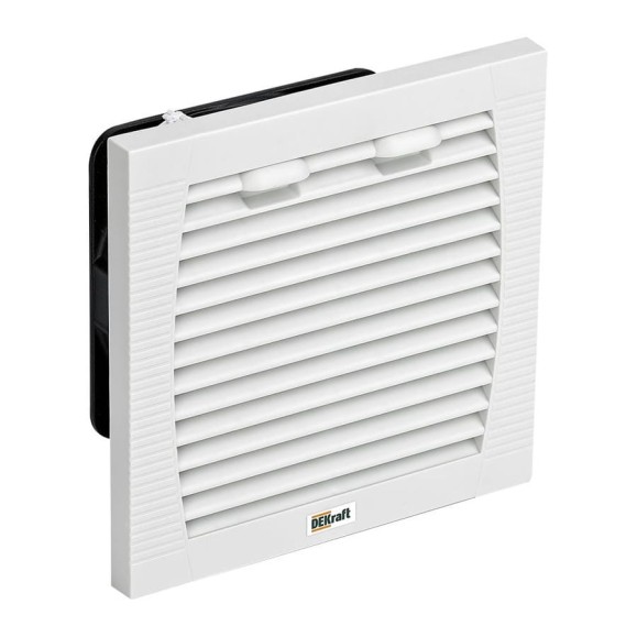 Фильтрующий вентилятор Dekraft IP55, 370 м3/ч, 230В, цвет RAL7035 35006DEK Фильтрующий вентилятор Dekraft IP55, 370 м3/ч, 230В, цвет RAL7035 35006DEK