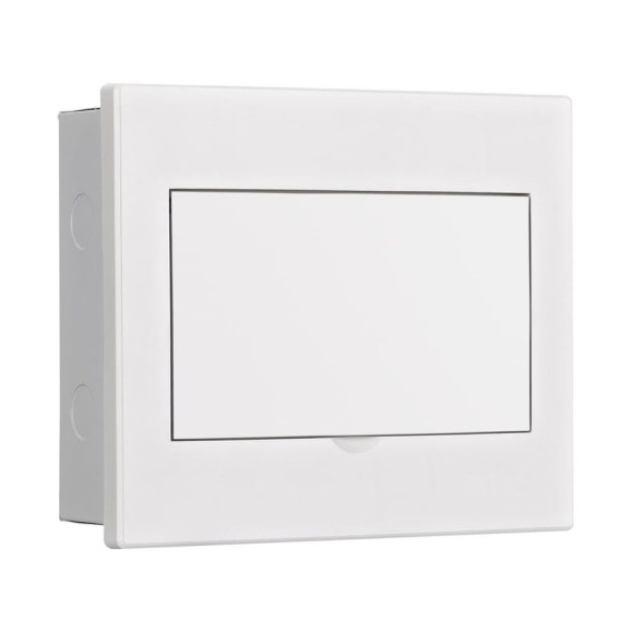 Корпус встраиваемый Dekraft белая дверца 1 ряд 9 мод. IP41 ЩРВ-М 31102DEK