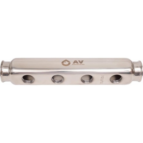 Коллектор AV Engineering 1/2x4 выхода, двухсторонний AVE155019 Коллектор AV Engineering 1/2x4 выхода, двухсторонний AVE155019