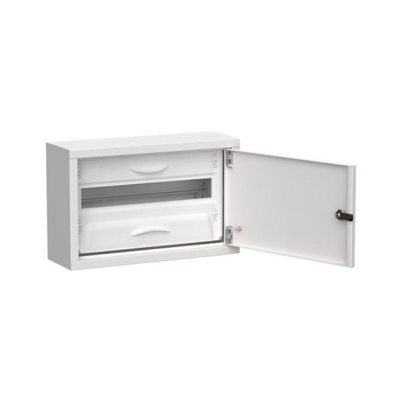 Корпус металлический IEK TITAN 5 ЩРн-18 (1x18) 268x420x140 IP31 белый TI5-50-N-018-31 Корпус металлический IEK TITAN 5 ЩРн-18 (1x18) 268x420x140 IP31 белый TI5-50-N-018-31