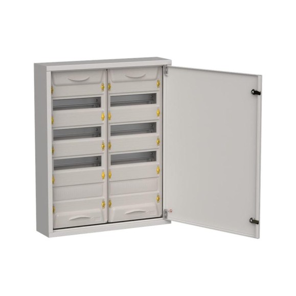 Корпус металлический IEK TITAN 5 ЩРн-96 (2x48) 710x570x140 IP31 серый TI5-50-N-2X048-31-7035
