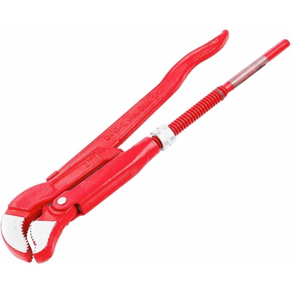 Газовый ключ FORCEKRAFT 1" 45 градусов, захват S-образный FK-684C14(26489)