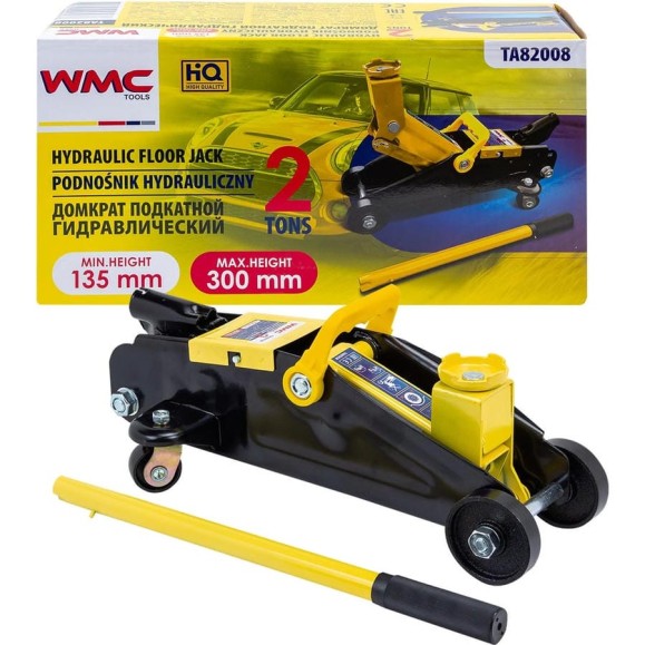 Гидравлический подкатной домкрат WMC TOOLS 2 т WMC-TA82008(51850)