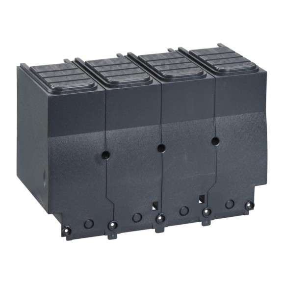 Длинная клеммная заглушка Systeme Electric 4P (400-630) SPC-LTC4-04-06