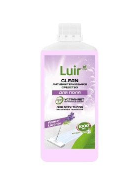 Средство для полов и поверхностей Luir Clean с ароматом лаванды, 1 л ЦБ-00003998