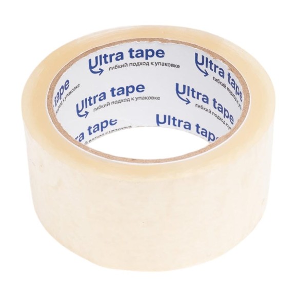 Клейкая лента Ultra tape 48мм 66м 43мкм, прозрачная 4687205075352 Клейкая лента Ultra tape 48мм 66м 43мкм, прозрачная 4687205075352