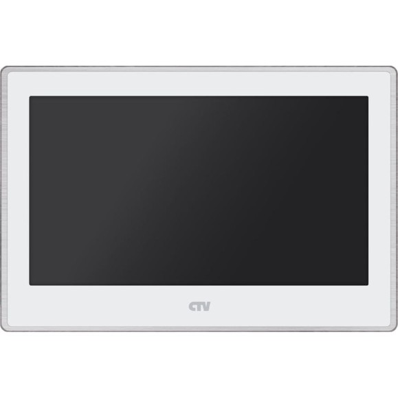 Монитор видеодомофона CTV -M5704AI W с функциями AI: детекция обнаружения человека, распознавание лица, поддержка форматов AHD, TVI, CVI и CVBS с разрешением 1080p/720p 10-0001058