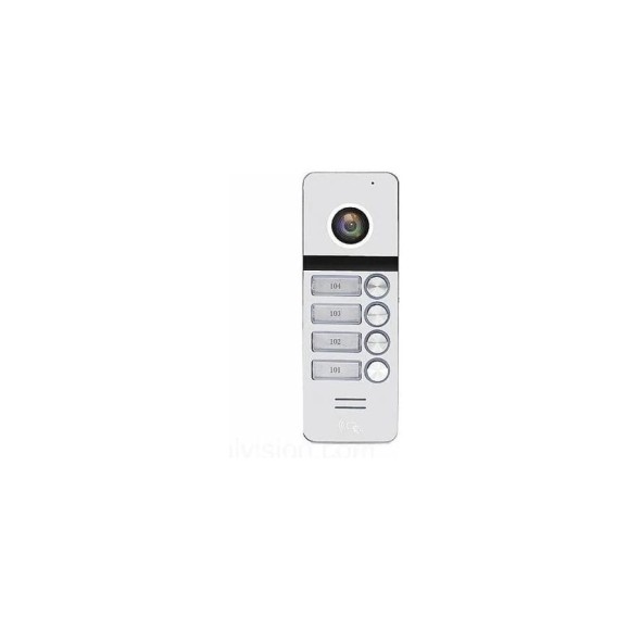 Вызывная панель AKSILIUM AHD-2 Silver 1080P 4 УТ000070373