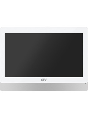 -M5904AI W, монитор видеодомофона с функциями AI: детекция обнаружения человека, распознавание лица, поддержка форматов AHD, TVI, CVI и CVBS с разрешением 1080p/720p/ CTV 10-0001061