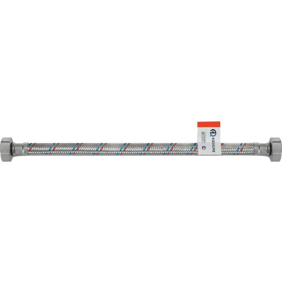Подводка для воды AQUALINE вн-вн 1/2-20 см 02355 Подводка для воды AQUALINE вн-вн 1/2-20 см 02355