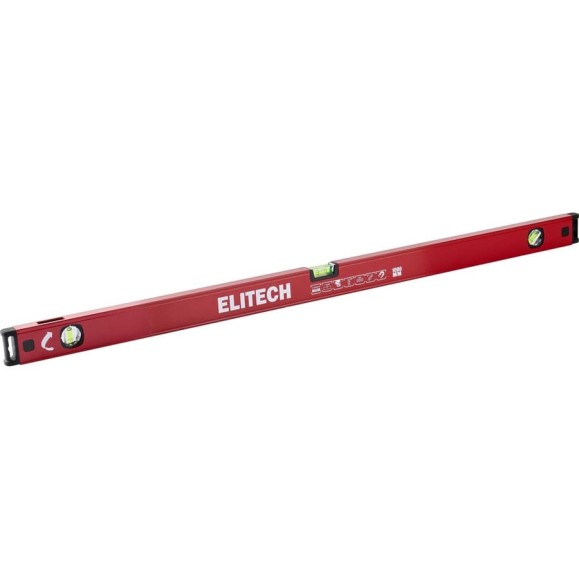 Уровень пузырьковый Elitech 100 см, магнитный, 3 глазка 320104 207195