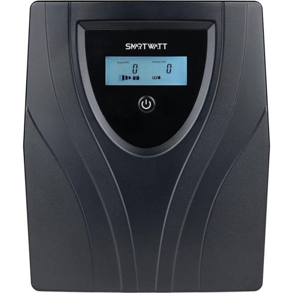 Источник бесперебойного питания SMARTWATT UNI PRO LCD 1000 700Вт 1000ВА черный 2065037