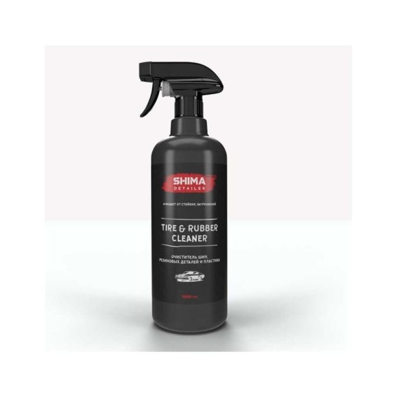 Очиститель шин, резиновых деталей и пластика SHIMA DETAILER "TIRE _ RUBBER CLEANER" 1 л 4610326360625