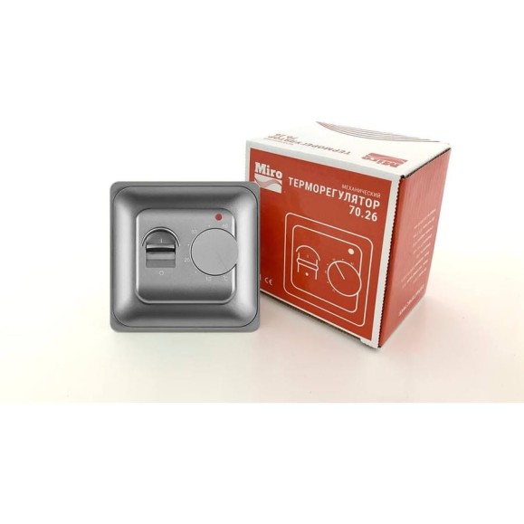 Терморегулятор Miro RTC 70.26 gray 2474