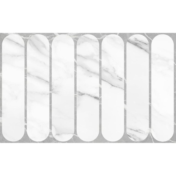 Плитка настенная Gracia Ceramica Арко белый низ 03 25x40 (1,4 м2/14 шт.) СК000043393