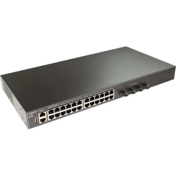 Управляемый стекируемый L3 коммутатор Gigabit Ethernet на 24xRJ45 + 4x10G SFP+ Uplink SW-24G4X-L3ST OSNOVO 14695 Управляемый стекируемый L3 коммутатор Gigabit Ethernet на 24xRJ45 + 4x10G SFP+ Uplink SW-24G4X-L3ST OSNOVO 14695