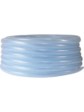 Шланг поливочный Grassman SILICONE 3/4 19 мм, 3-х слойный, армированный, прозрачный, 20 метров 1/78 006168