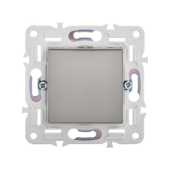 Заглушка с суппортом IEK SKANDY SK-C01N никель SK-PL10-K50