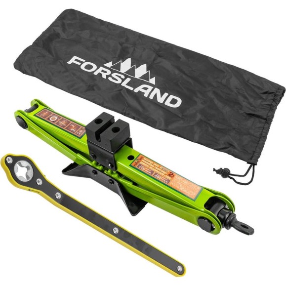 Домкрат механический Forsland ромб 2 т Forsland-10152A(61287) Домкрат механический Forsland ромб 2 т Forsland-10152A(61287)