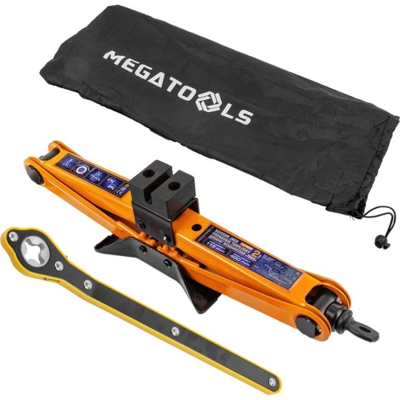 Домкрат механический MEGATOOLS ромб 2 т MT-10152A(61286) Домкрат механический MEGATOOLS ромб 2 т MT-10152A(61286)