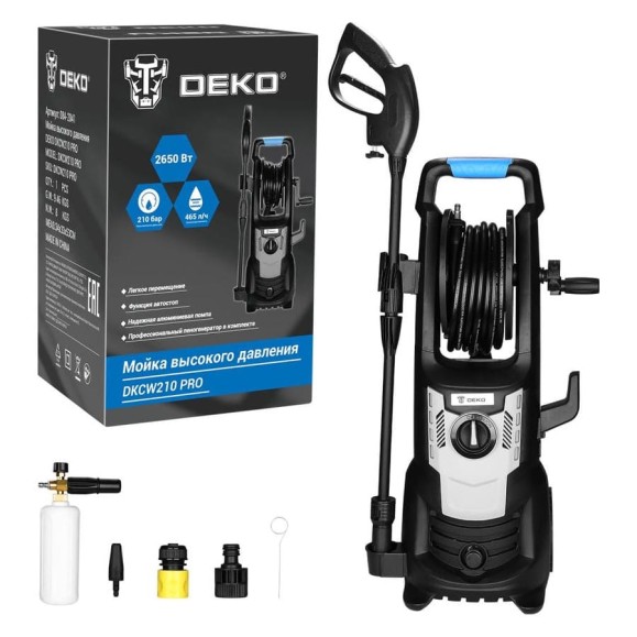 Мойка высокого давления DEKO DKCW210 PRO 084-2041 Мойка высокого давления DEKO DKCW210 PRO 084-2041