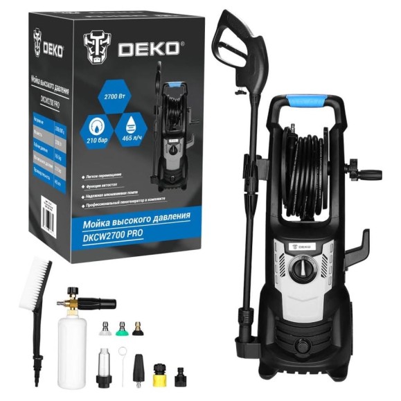 Мойка высокого давления DEKO DKCW2700 PRO 085-2030 Мойка высокого давления DEKO DKCW2700 PRO 085-2030