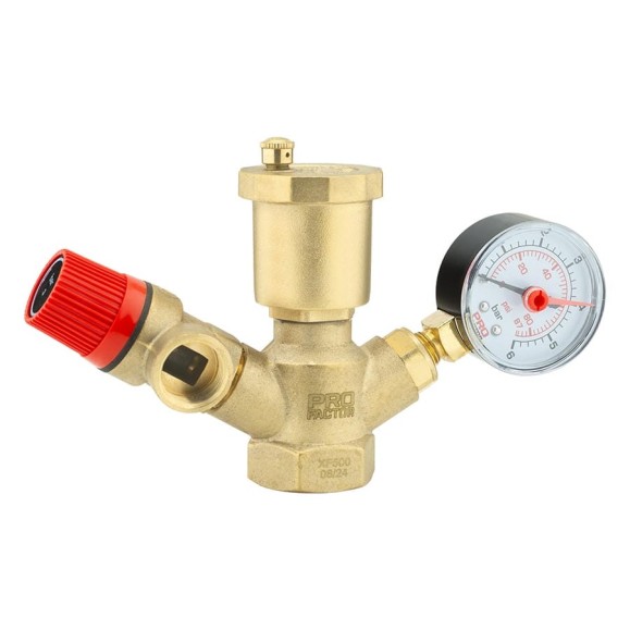 Группа безопасности котла PROFACTOR Y-mod. 1- 3 bar PF BS 573