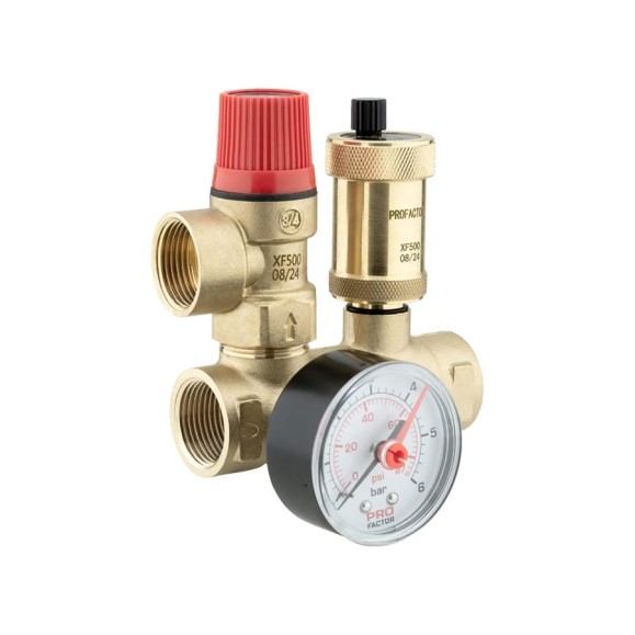 Группа безопасности котла PROFACTOR проходная 3/4 PF BS 607