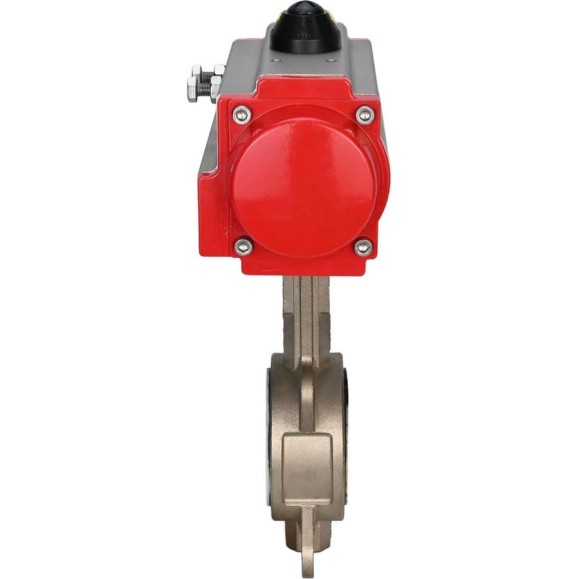 Затвор DN.ru 316L-316L-PTFE Ду80 Ру16 с пневмоприводом D050-01746 Затвор DN.ru 316L-316L-PTFE Ду80 Ру16 с пневмоприводом D050-01746