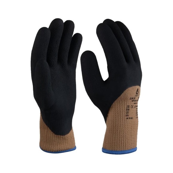 Утепленные перчатки Jeta Safety с латексным покрытием 3/4, размер 11/XXL JLW-201-XXL