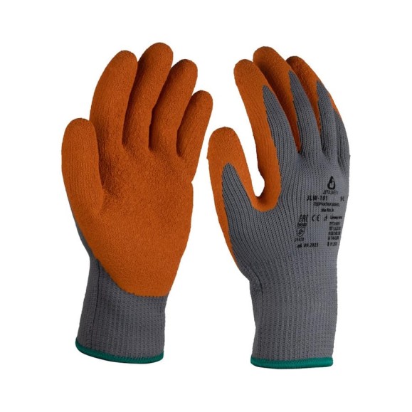 Утепленные перчатки Jeta Safety с латексным покрытием, размер 9/L JLW-101-L Утепленные перчатки Jeta Safety с латексным покрытием, размер 9/L JLW-101-L