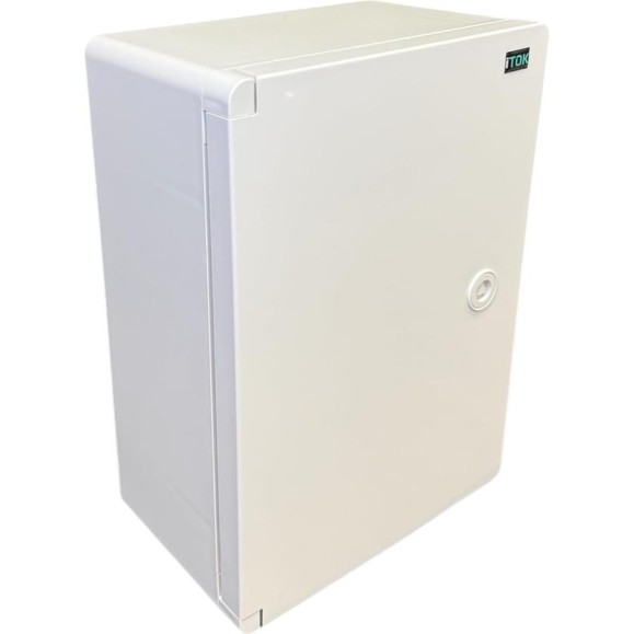 Корпус пластиковый iTOK ЩМПп 280x210x130 IP65 навесной УХЛ1 серии iBOX i-BOX-P-SCHMP-280-210-130-IP65-WHITE Корпус пластиковый iTOK ЩМПп 280x210x130 IP65 навесной УХЛ1 серии iBOX i-BOX-P-SCHMP-280-210-130-IP65-WHITE