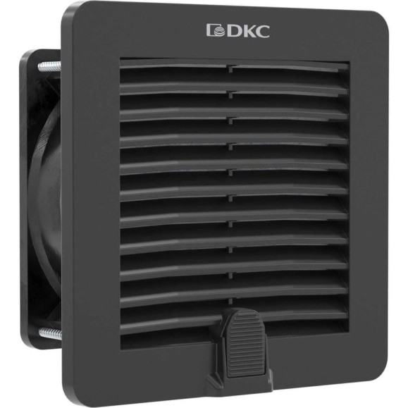 Вентилятор с фильтром DKC RV 10/12 м3/ч, 230 В, 112x112 мм, IP54, RAL9005 1 ШТ R5RV08230B