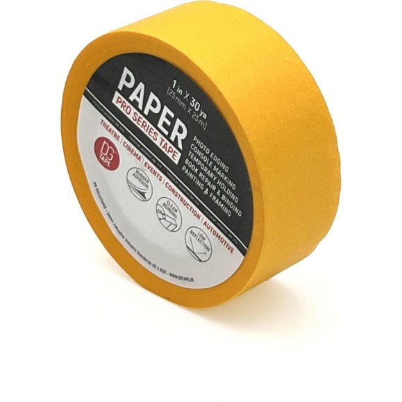 Клейкая лента бумажная DGTAPE Masking Tape Professional оранжевая 38мм х 23м MTP3823O