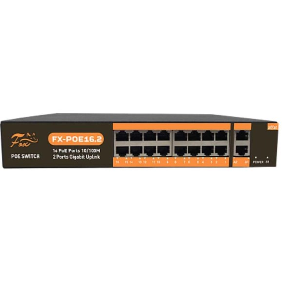 Коммутатор FOX FX-POE16.2 Коммутатор FOX FX-POE16.2